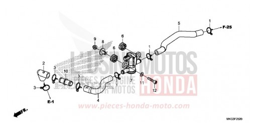 ELECTROVANNE INJECTION D'AIR CMX500AK de 2019